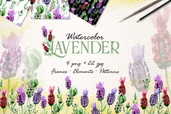 Lavender Watercolor: A Versatile Design Resource for DIY, Weddings, and Beyond