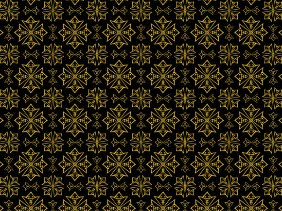 The Art of Pattern Gold Ornament Sets: Elevating Design with Geometric Elegance