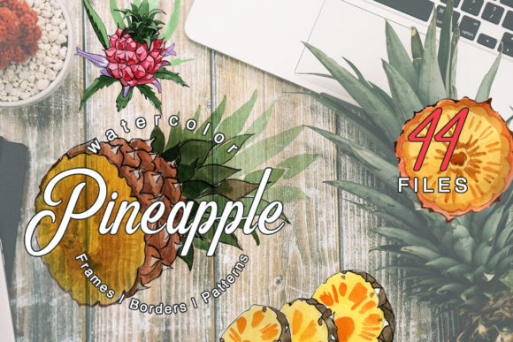 Unlock Your Creativity with Pineapple Watercolor Art: A Complete Guide to Using PNG Clipart and JPG Patterns for DIY Projects